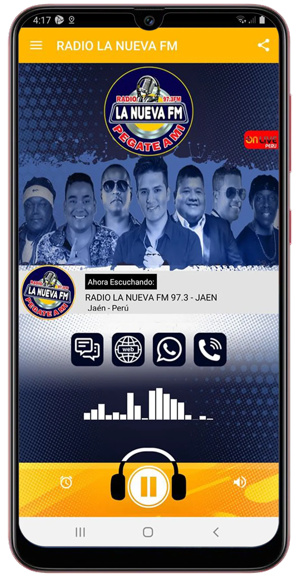 RADIO LA NUEVA FM - 97.3 JAEN | Indus Appstore | Screenshot