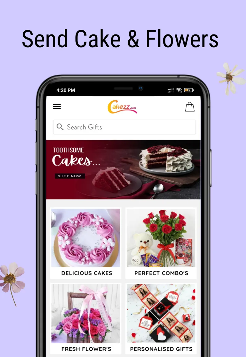 Cakezz : Online Cake delivery | Indus Appstore | Screenshot