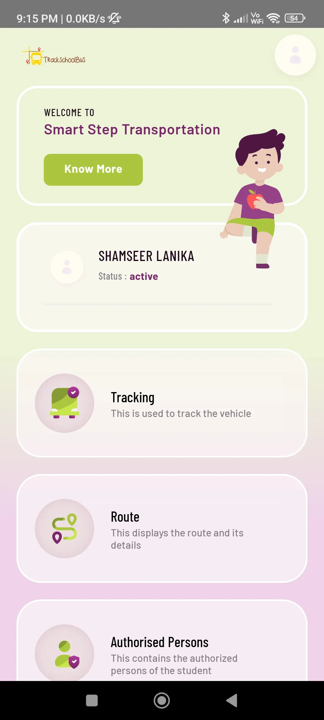 Parent Transport Provider | Indus Appstore | Screenshot