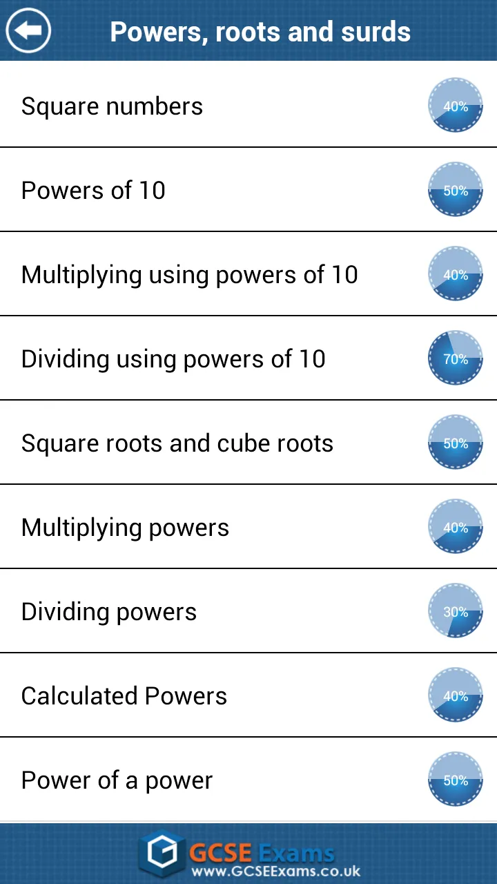 GCSE Maths Number Revision LE | Indus Appstore | Screenshot