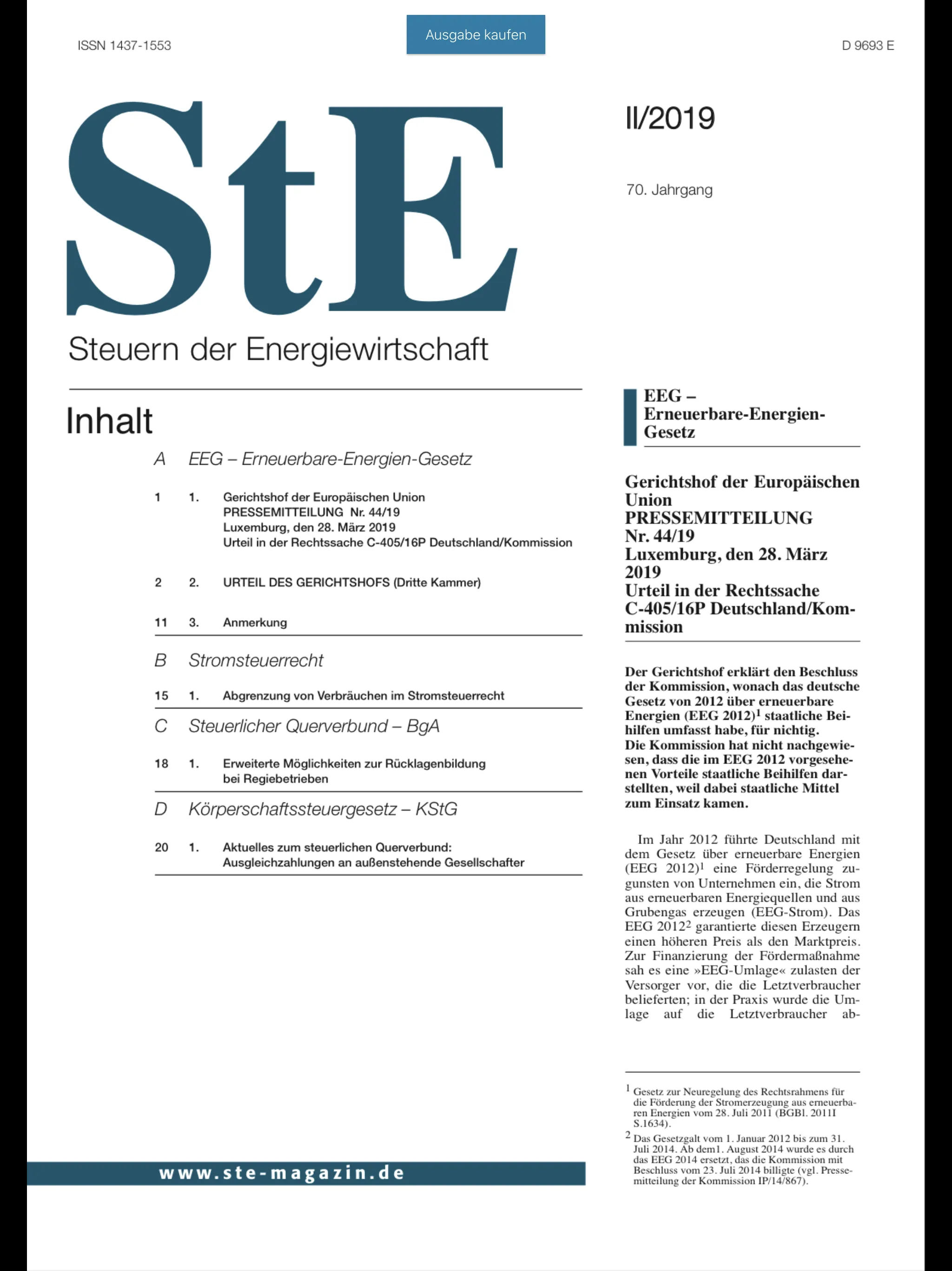 Steuern der Energiewirtschaft | Indus Appstore | Screenshot