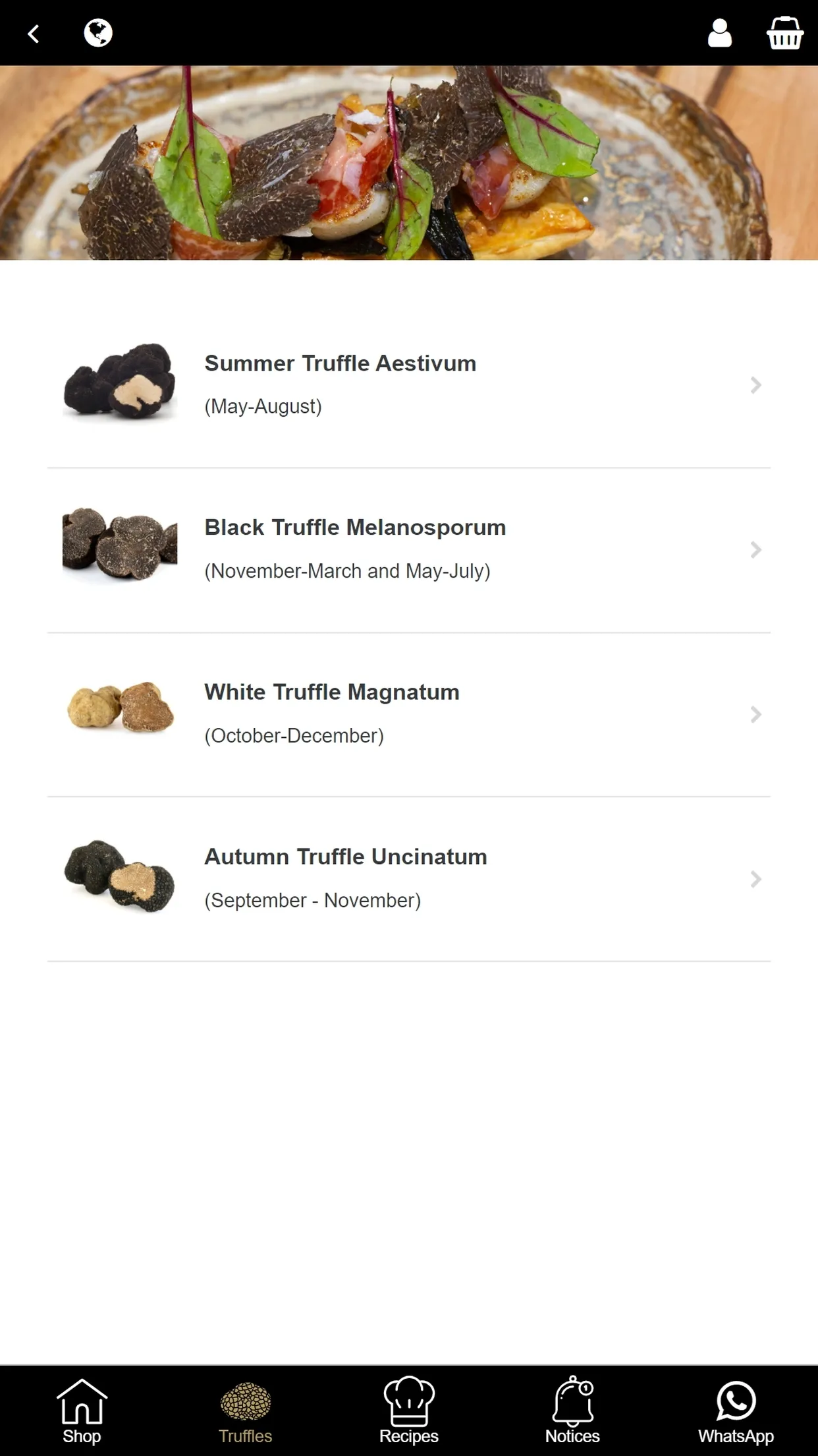 Laumont Shop - Fresh Truffle | Indus Appstore | Screenshot