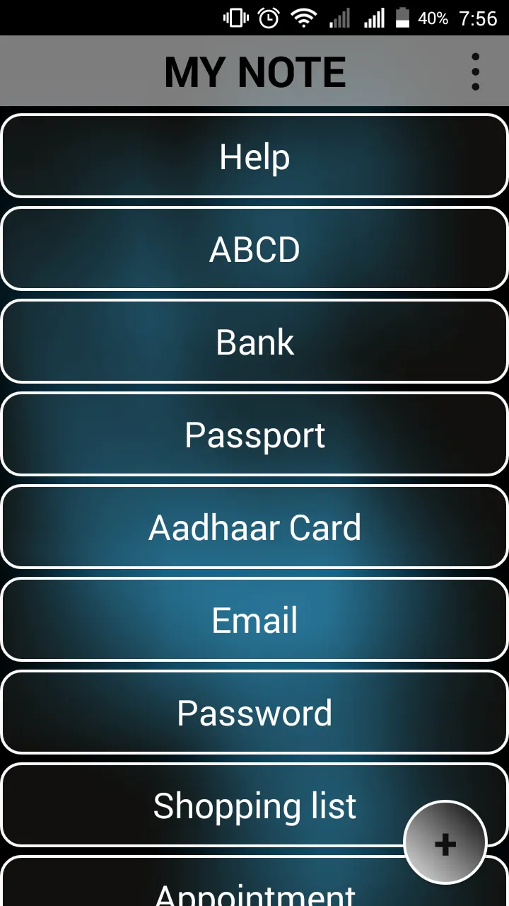 Black Note Notepad Notes | Indus Appstore | Screenshot