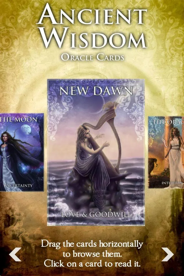 Ancient Wisdom Oracle Cards | Indus Appstore | Screenshot