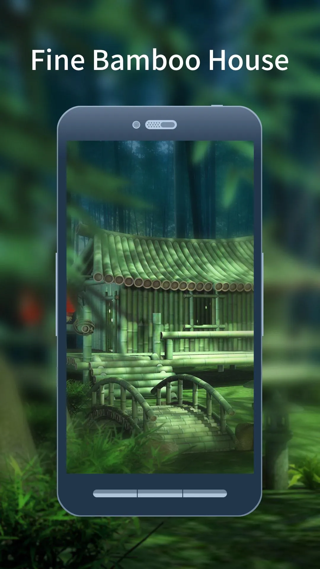 3D Bamboo House Live Wallpaper | Indus Appstore | Screenshot