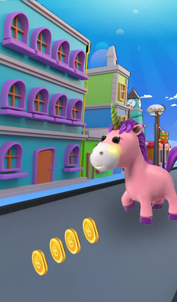 Unicorn Magical Running Mania | Indus Appstore | Screenshot