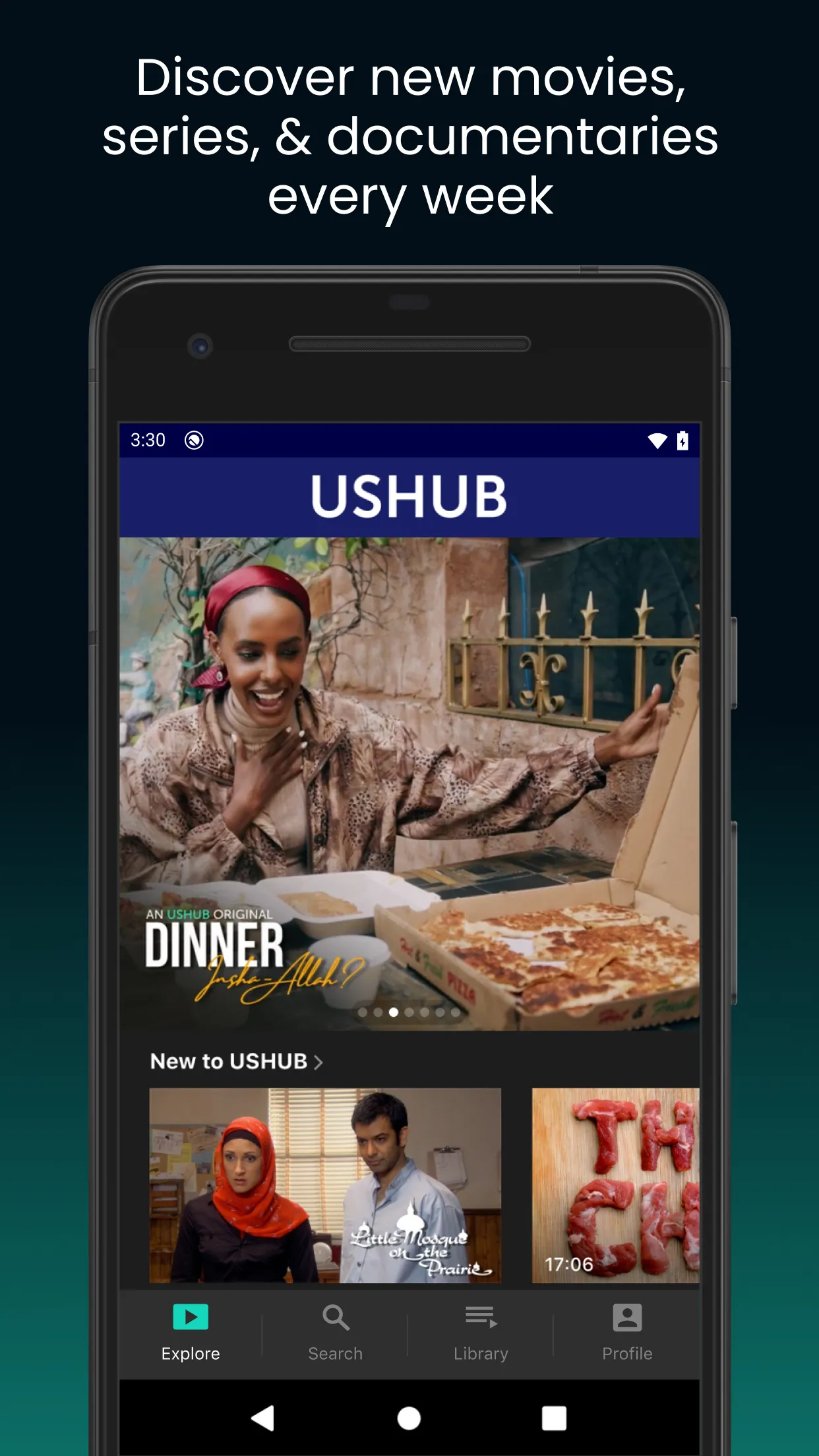 USHUB TV | Indus Appstore | Screenshot