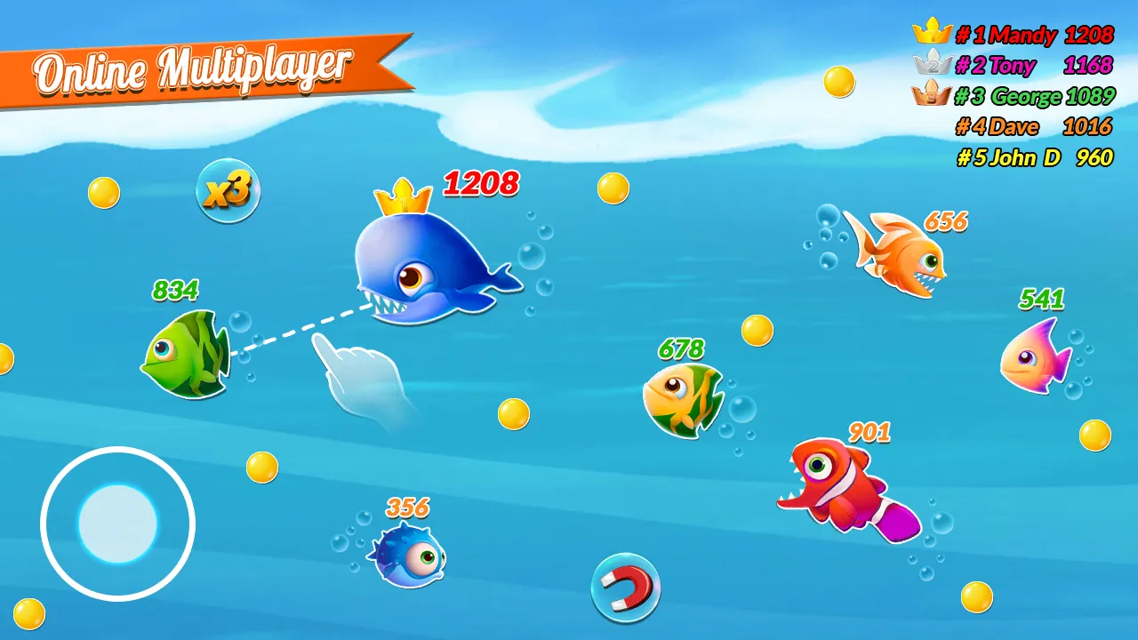 Fish.IO Fish Games Shark Games | Indus Appstore | Screenshot