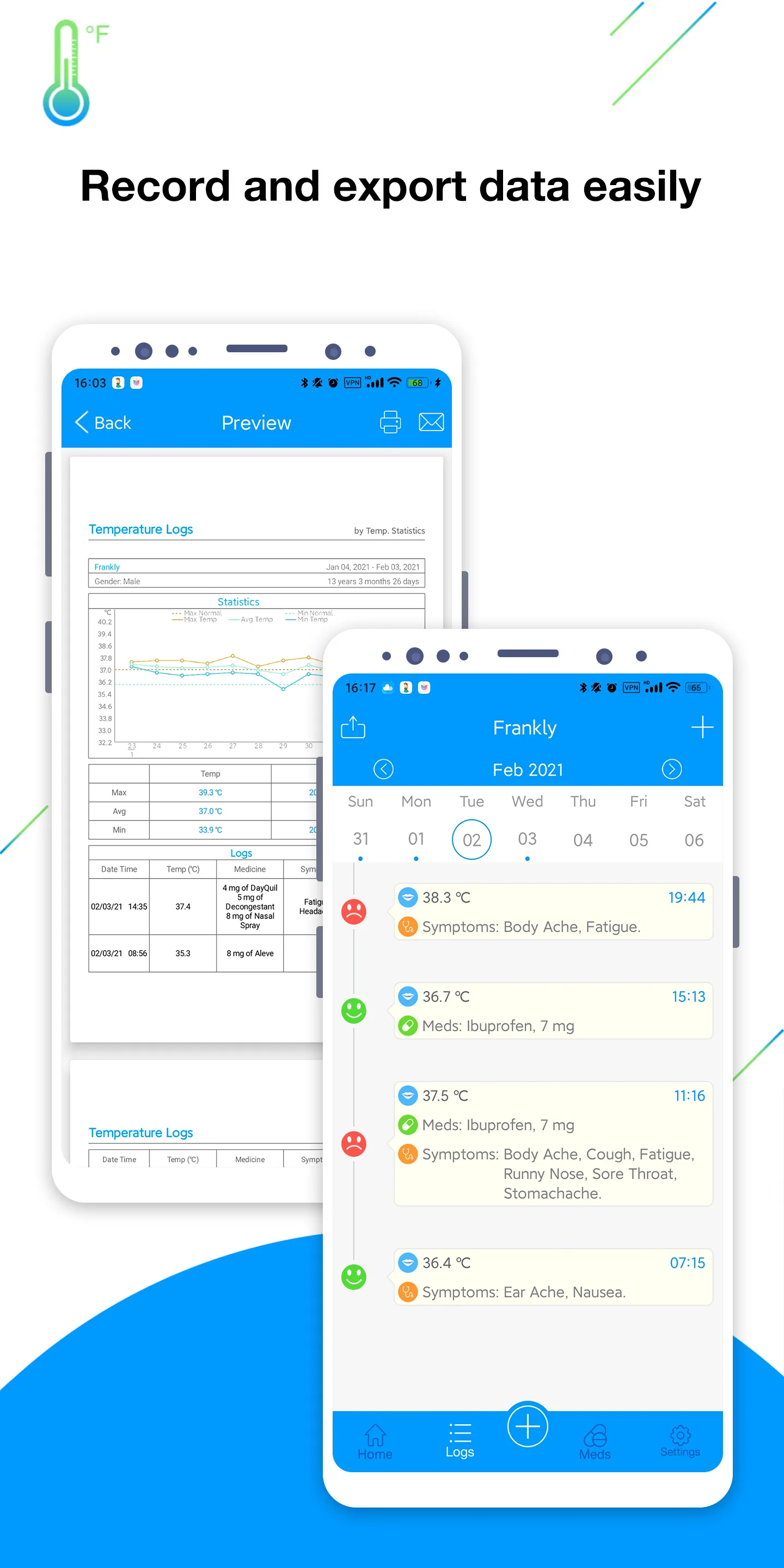 Temp. Statistics | Indus Appstore | Screenshot