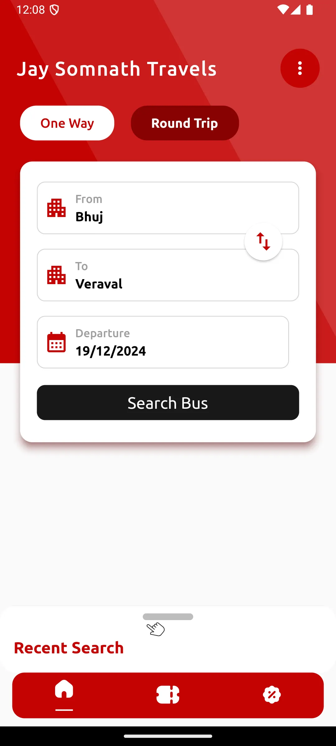 Jay Somnath Travels | Indus Appstore | Screenshot