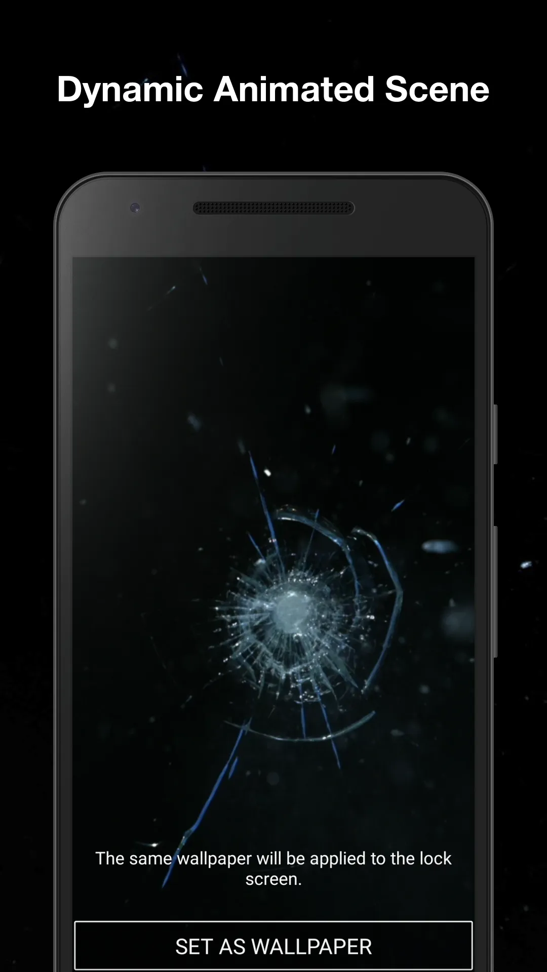 Black Glass Live Wallpaper | Indus Appstore | Screenshot