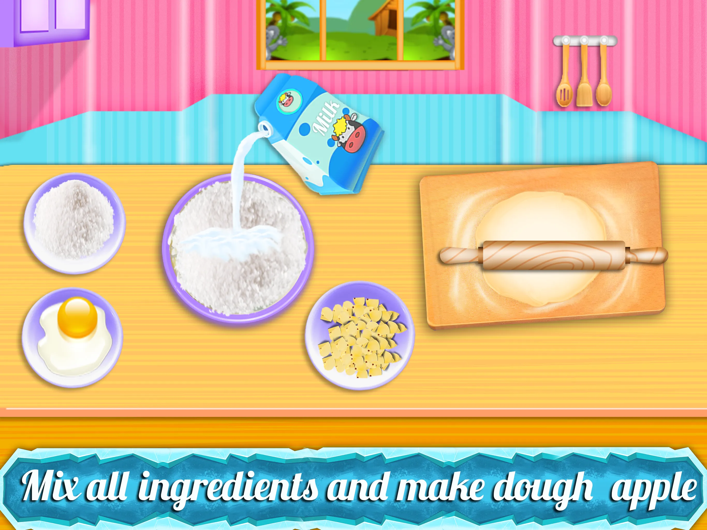 Apple Pie dish cooking Game | Indus Appstore | Screenshot