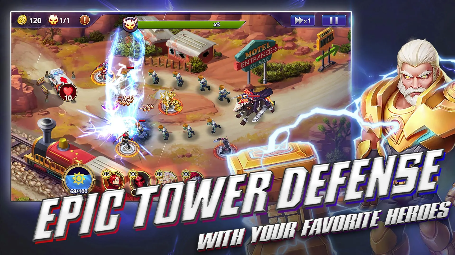 D-MEN：The Defenders | Indus Appstore | Screenshot