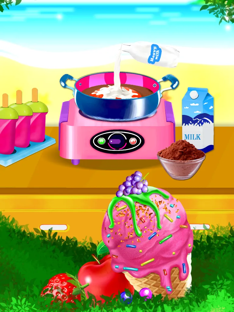 Ice Cream Diary - Cooking Game | Indus Appstore | Screenshot