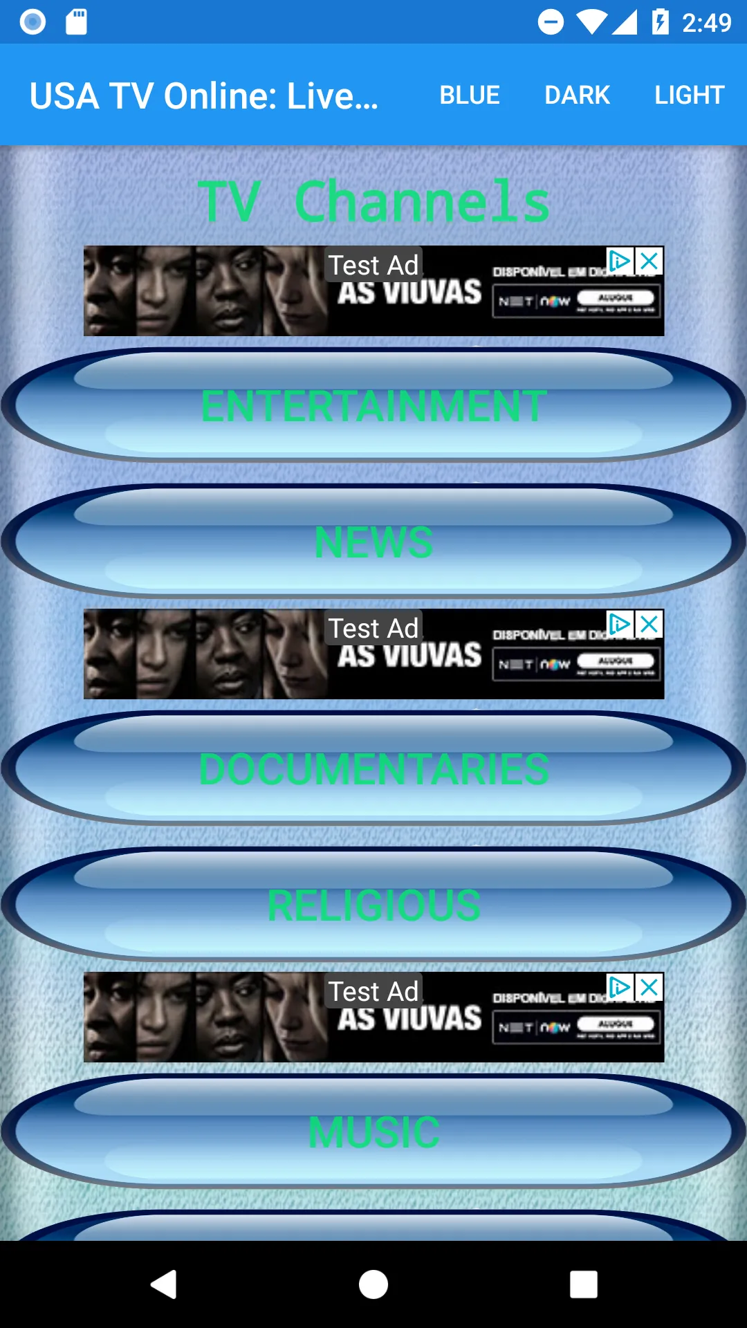 USA TV Online: Live TV | Indus Appstore | Screenshot