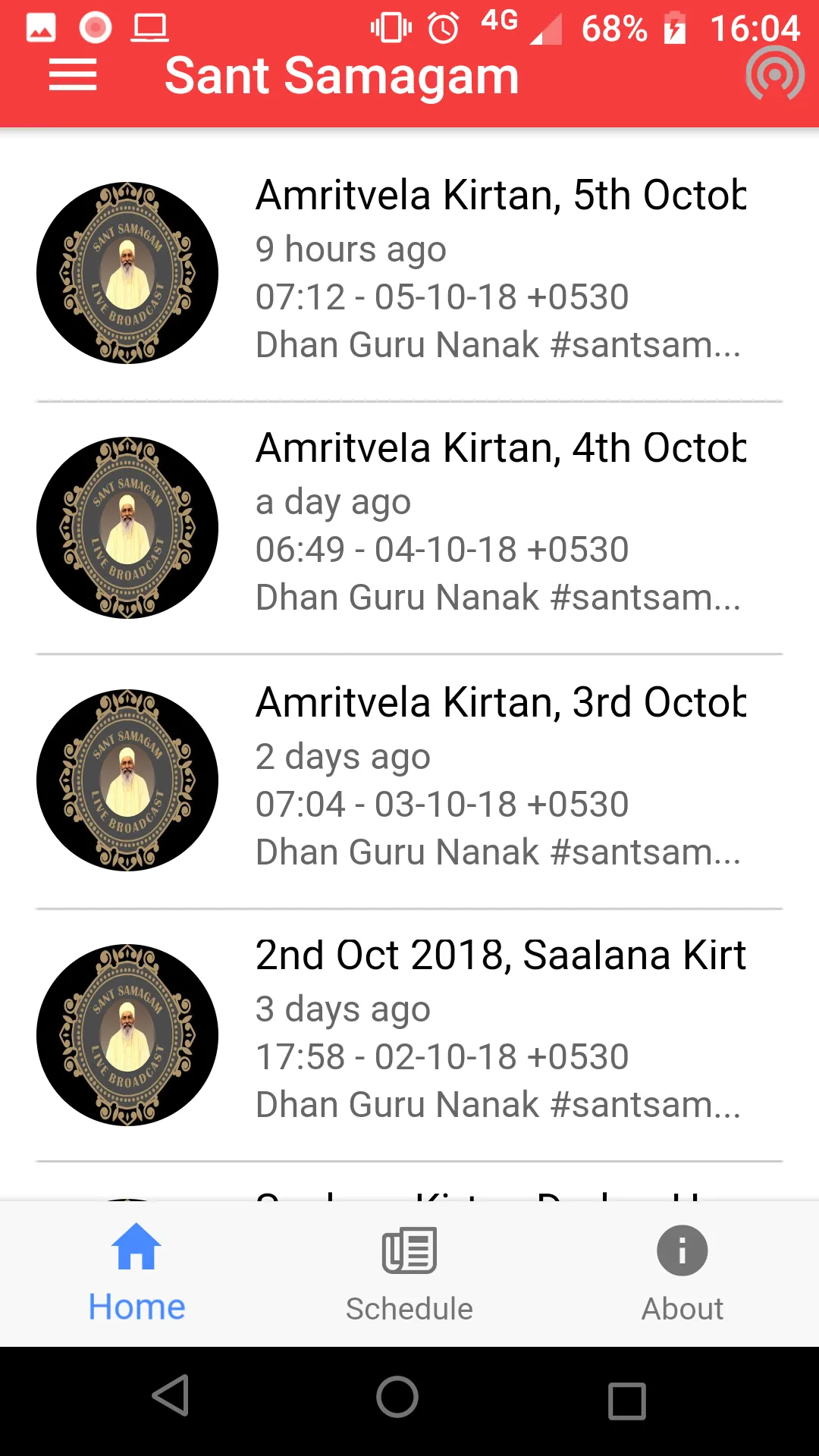 Sant Samagam Live | Indus Appstore | Screenshot