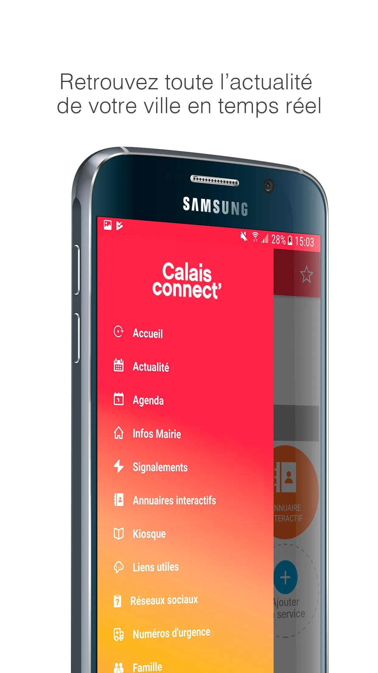 Calais connect' | Indus Appstore | Screenshot