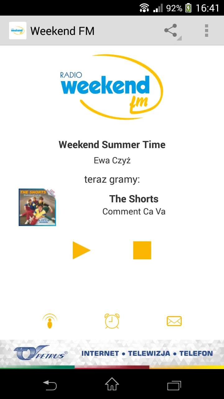 Radio Weekend FM | Indus Appstore | Screenshot