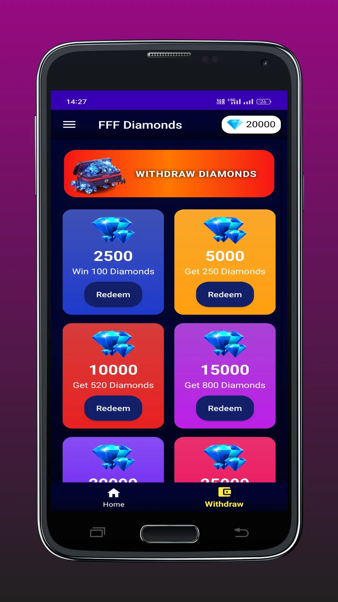 FFF Diamonds - Spin To Win | Indus Appstore | Screenshot