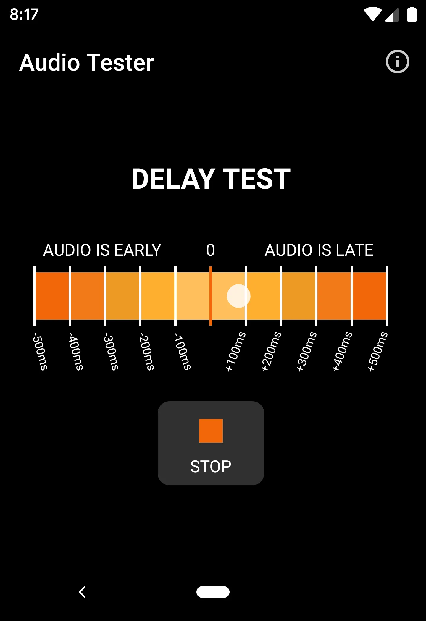 Audio Tester | Indus Appstore | Screenshot