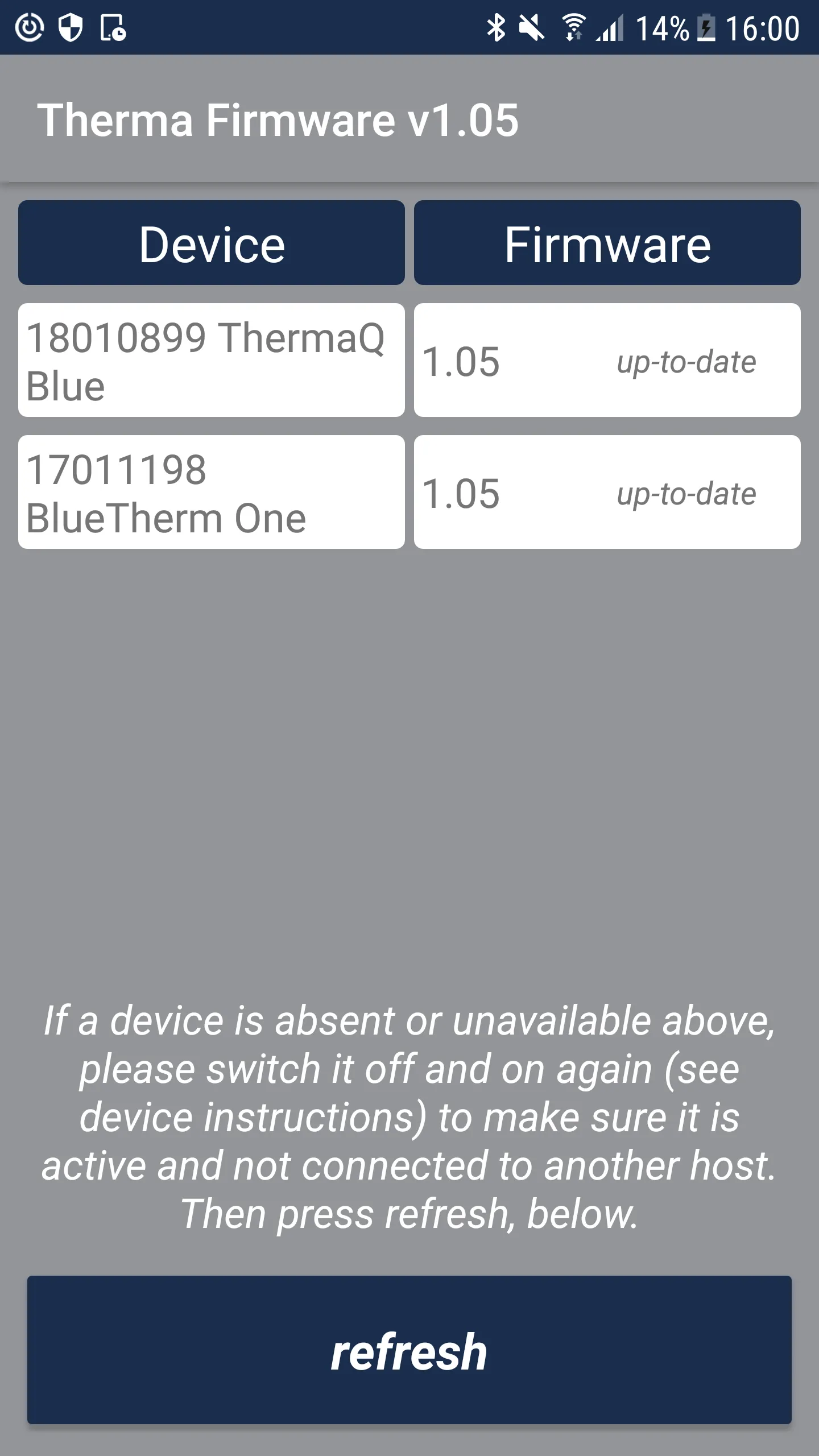 Therma Firmware | Indus Appstore | Screenshot