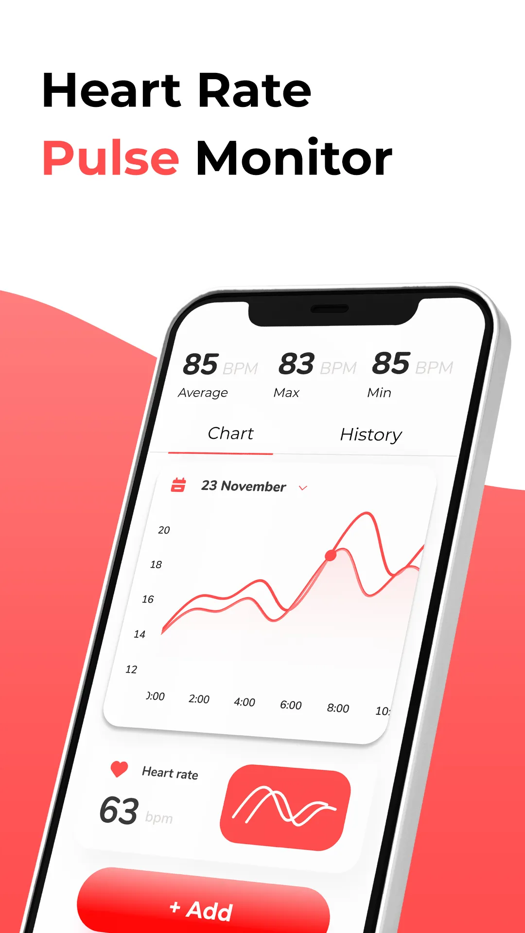 Heart Rate Monitor & Tracker | Indus Appstore | Screenshot