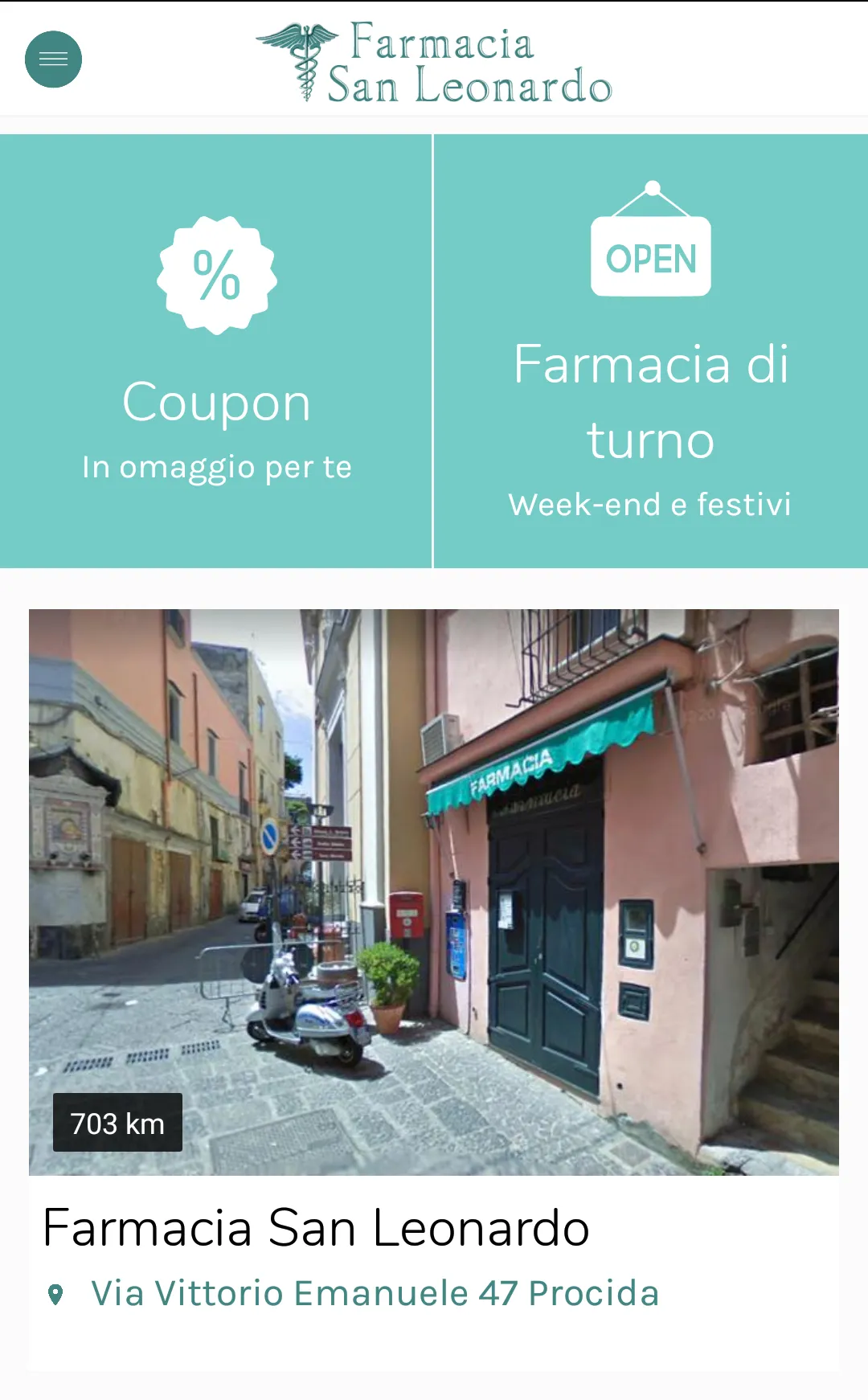 Farmacia San Leonardo | Indus Appstore | Screenshot