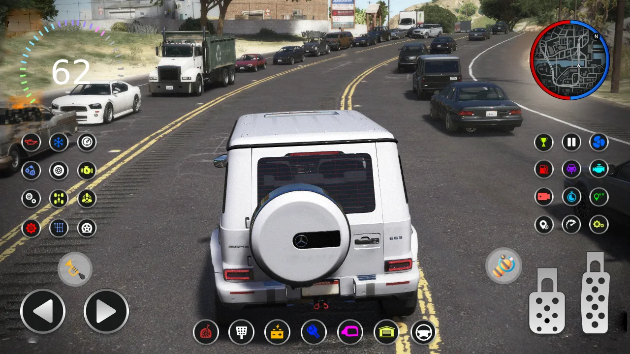 SUV Mers G63 AMG Car Simulator | Indus Appstore | Screenshot