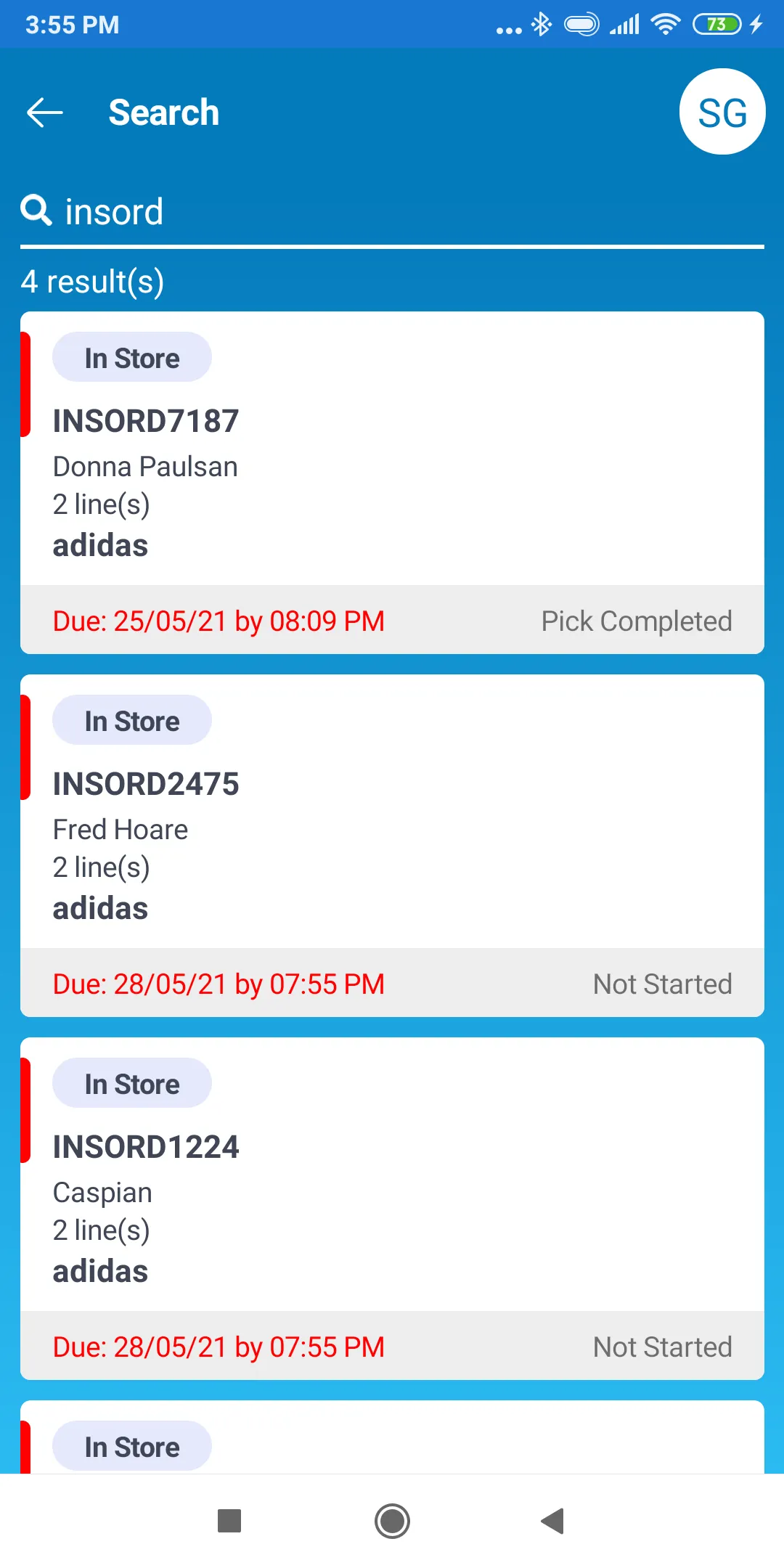 Luminate Order Fulfillment | Indus Appstore | Screenshot