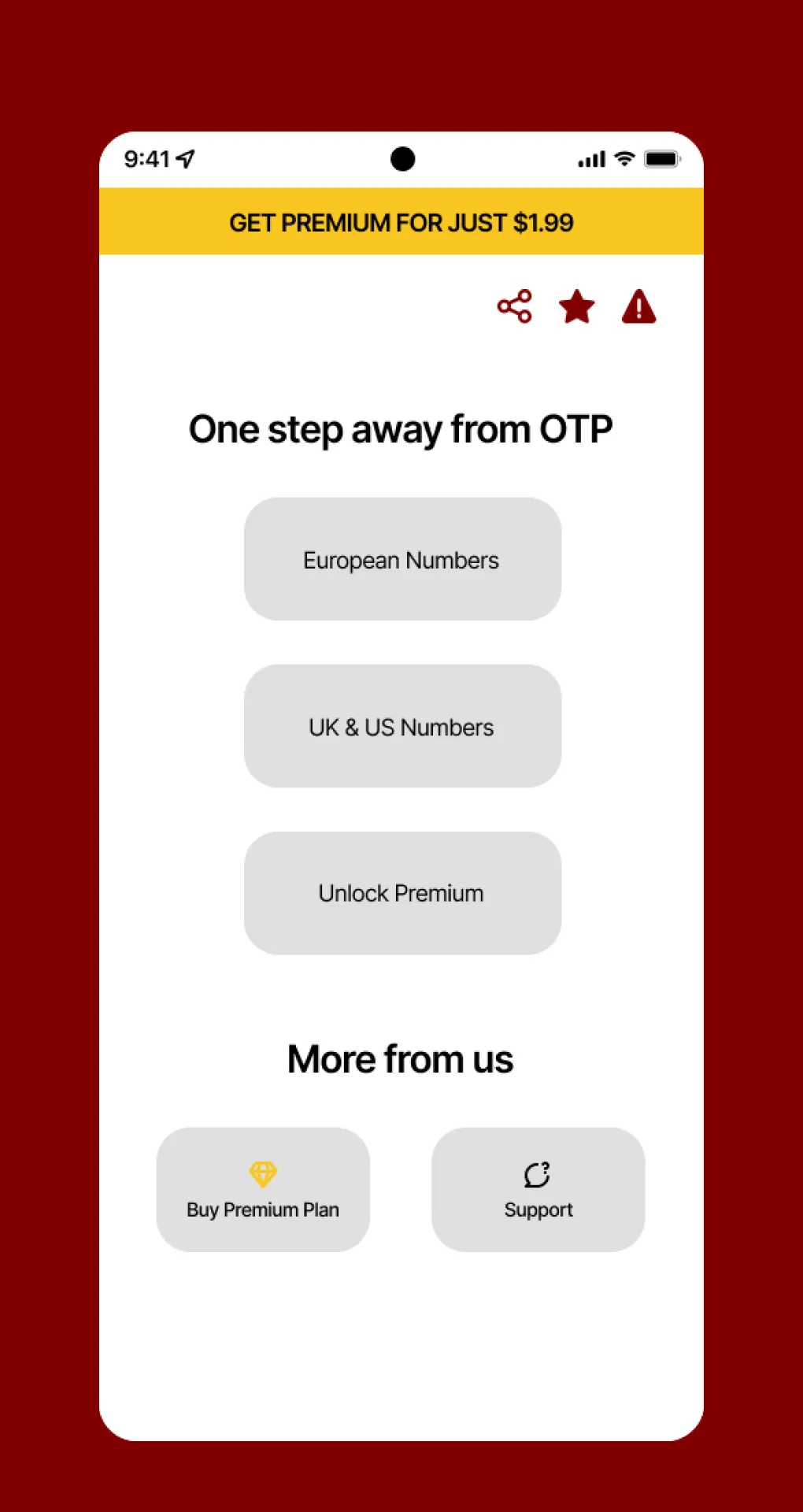 Receive SMS Online - OTP | Indus Appstore | Screenshot