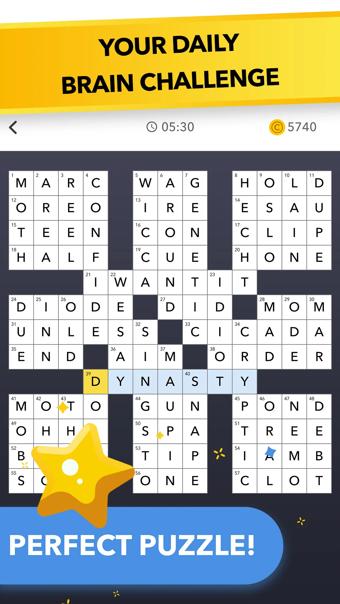 Crossword Puzzle Universe | Indus Appstore | Screenshot