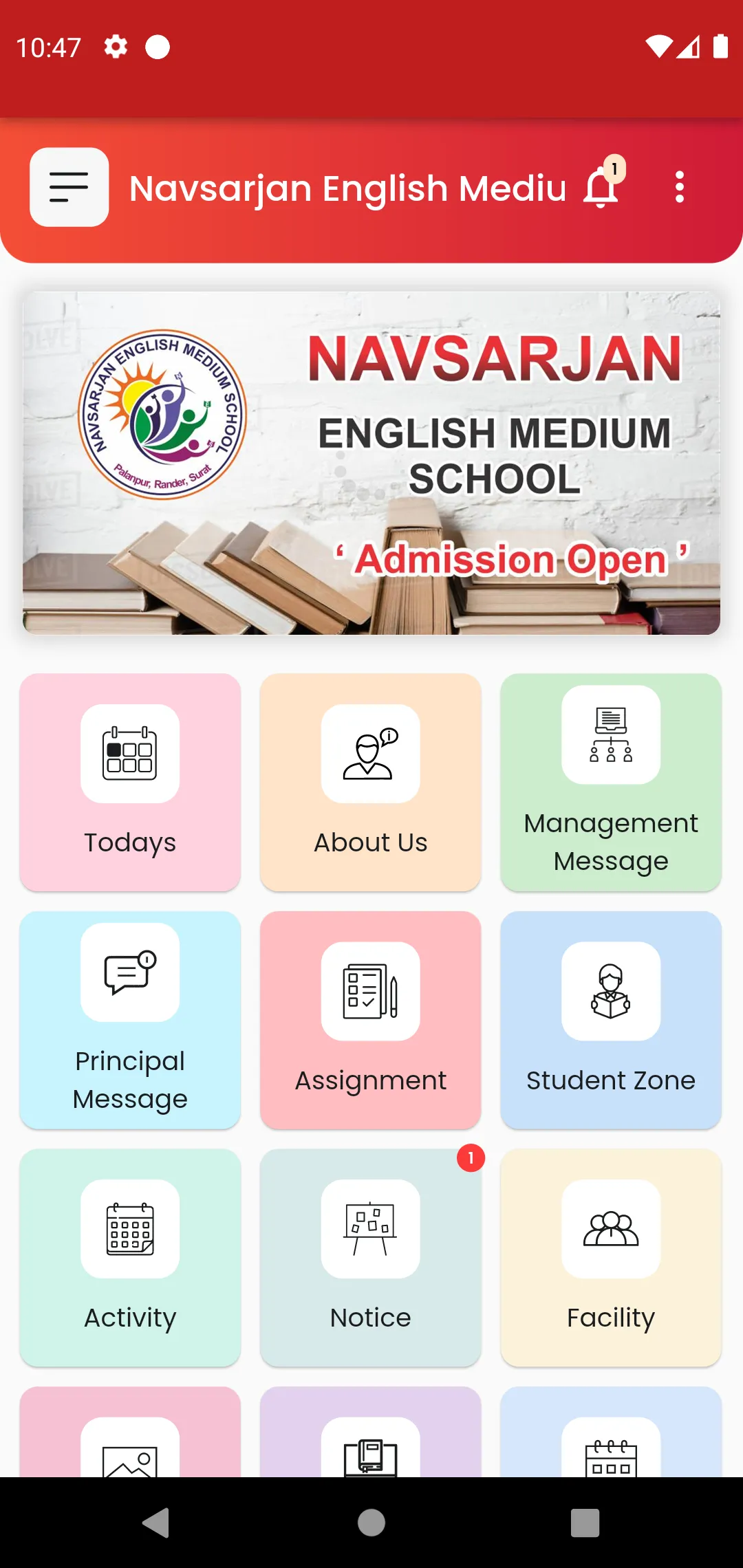 Navsarjan English Medium | Indus Appstore | Screenshot