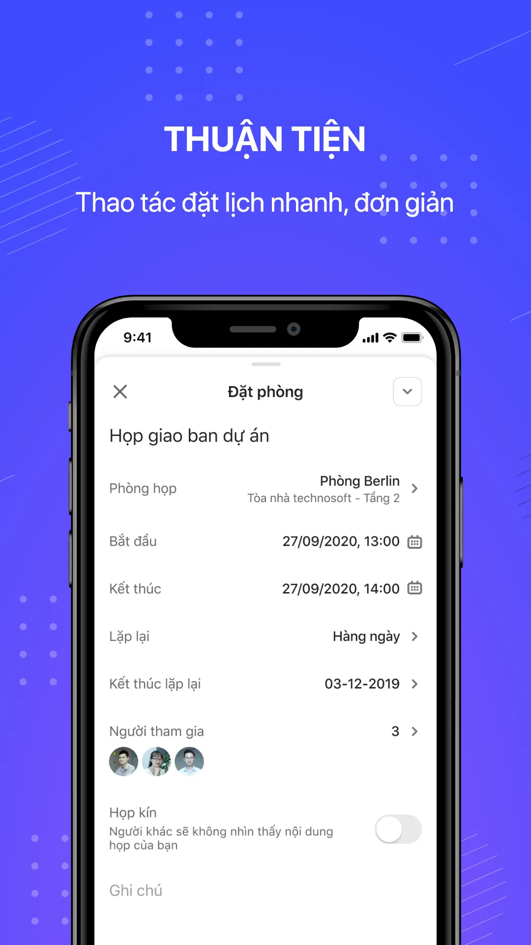 AMIS Phòng họp | Indus Appstore | Screenshot