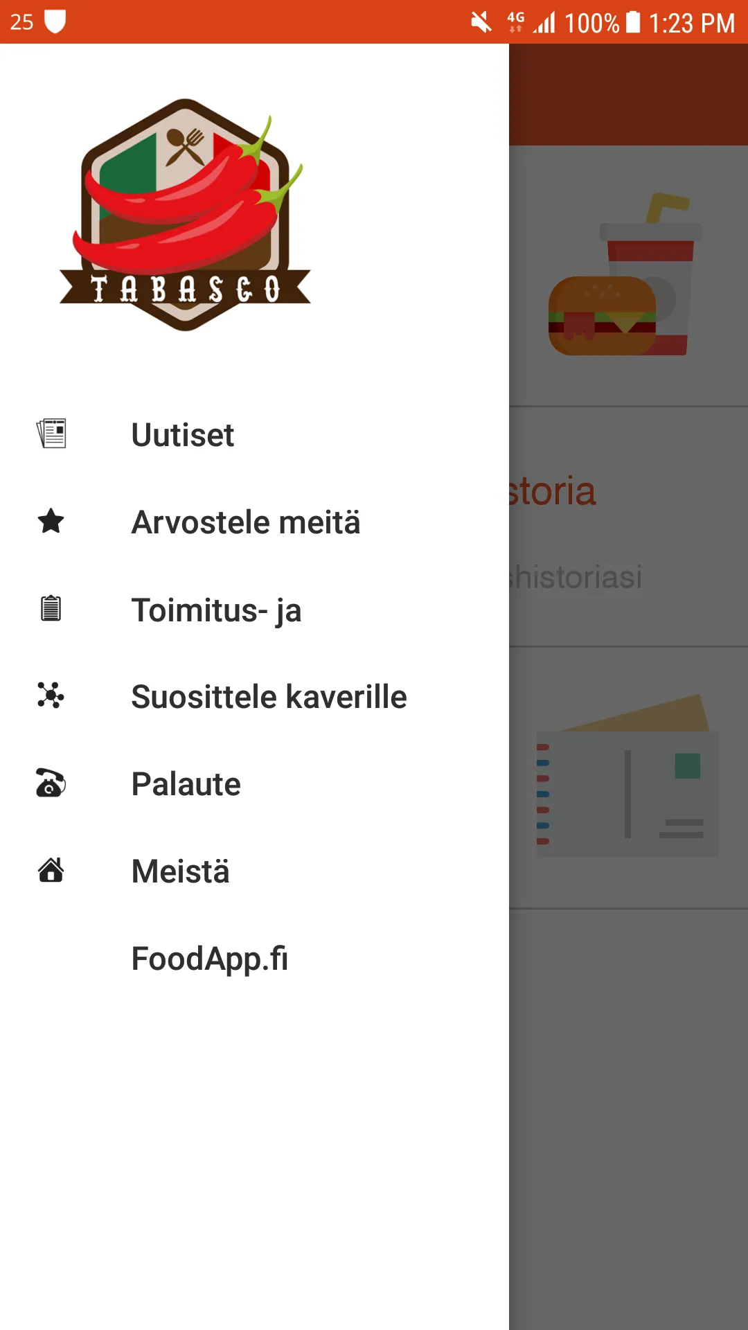 Ravintola Tabasco | Indus Appstore | Screenshot