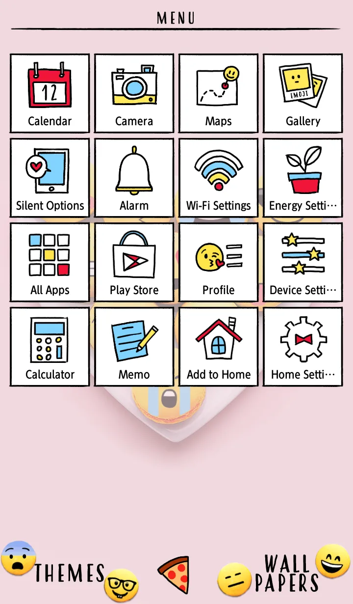 Emotional Macarons Theme | Indus Appstore | Screenshot