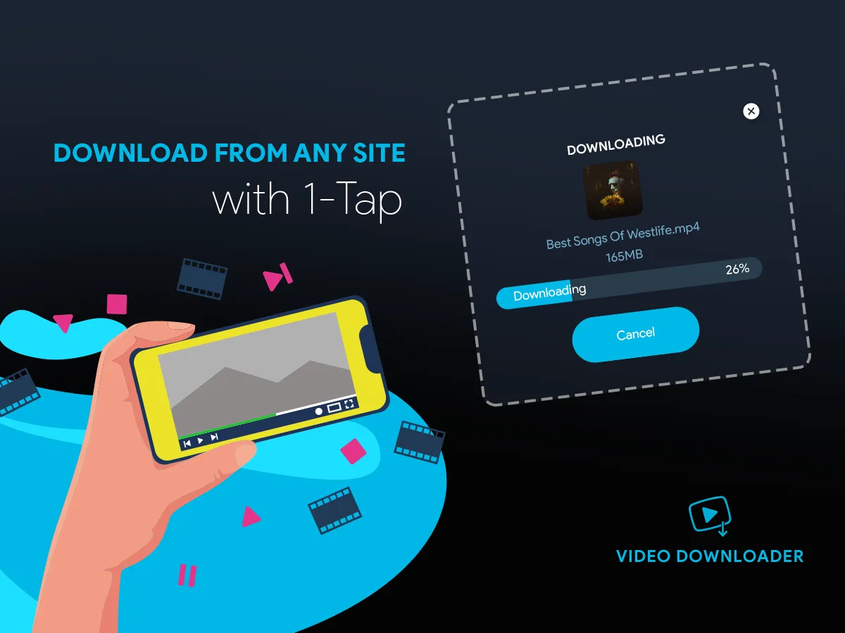 All in one Video Downloader | Indus Appstore | Screenshot