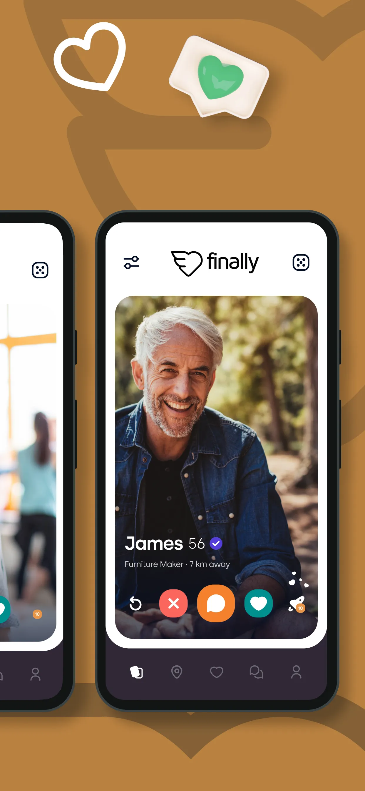 FINALLY: Mature singles dating | Indus Appstore | Screenshot