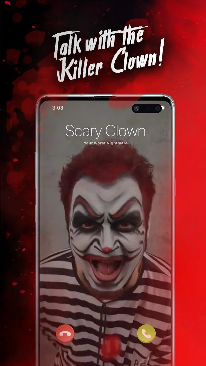 Killer Clown Simulated Call | Indus Appstore | Screenshot