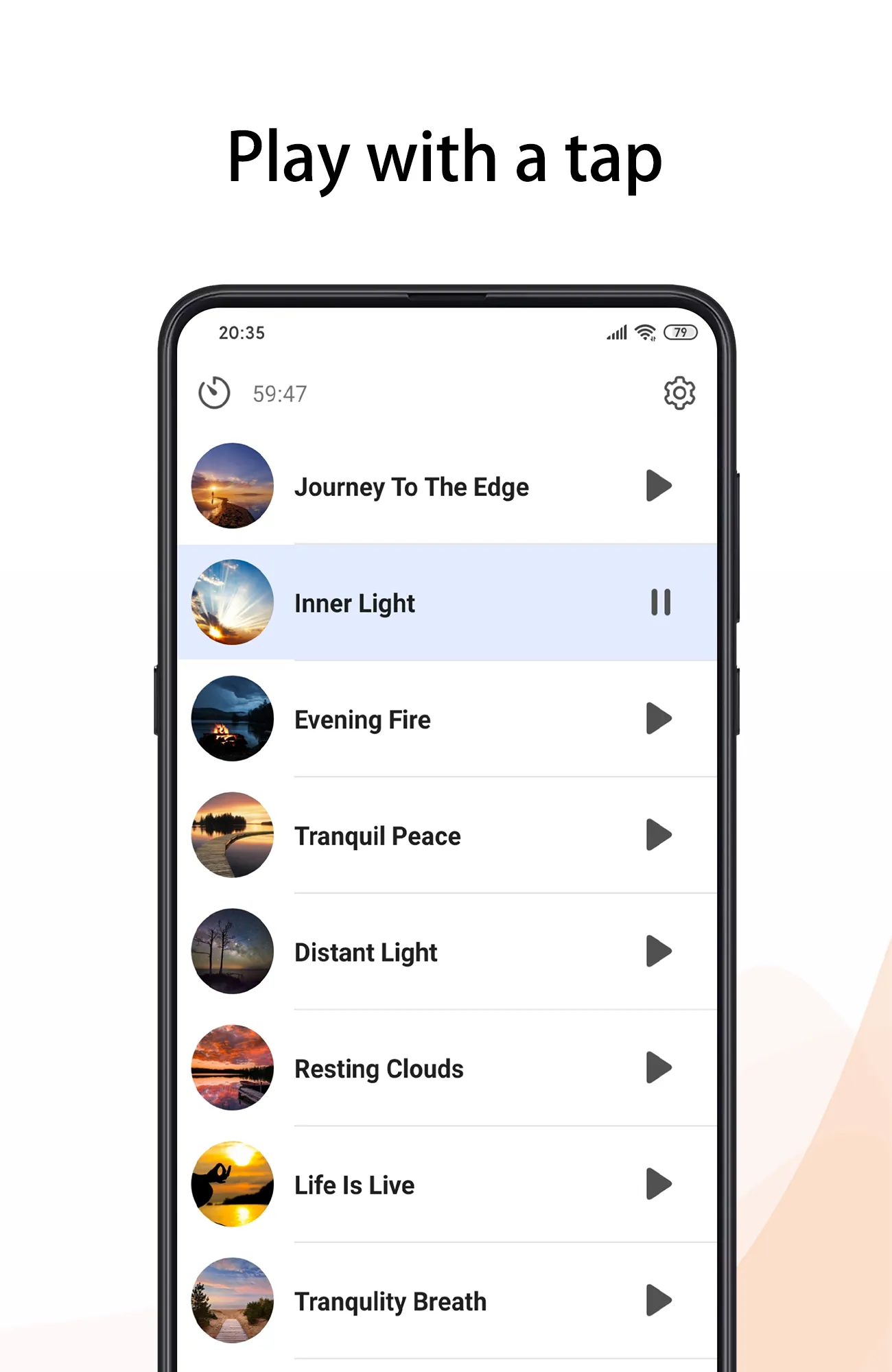 Meditation Music - meditate | Indus Appstore | Screenshot