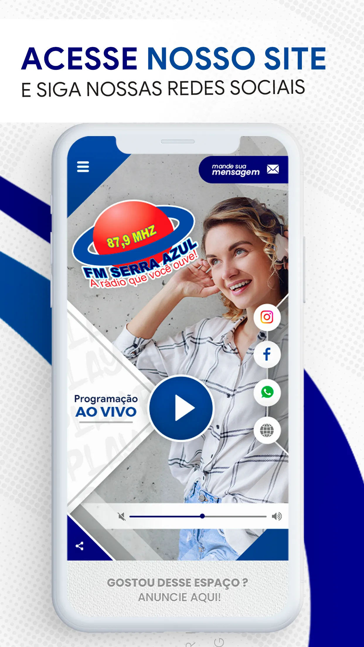 FM Serra Azul 87,9 MHZ | Indus Appstore | Screenshot