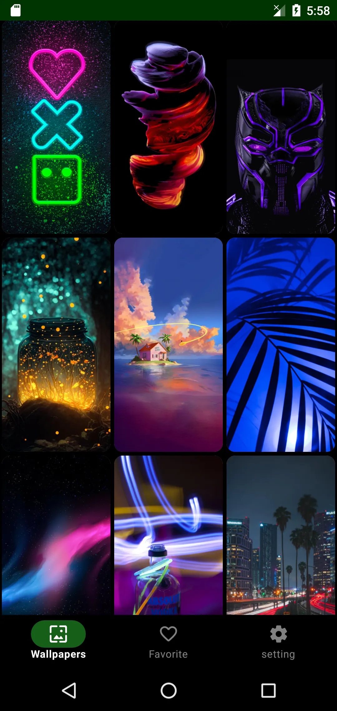 Neon Wallpaper | Indus Appstore | Screenshot