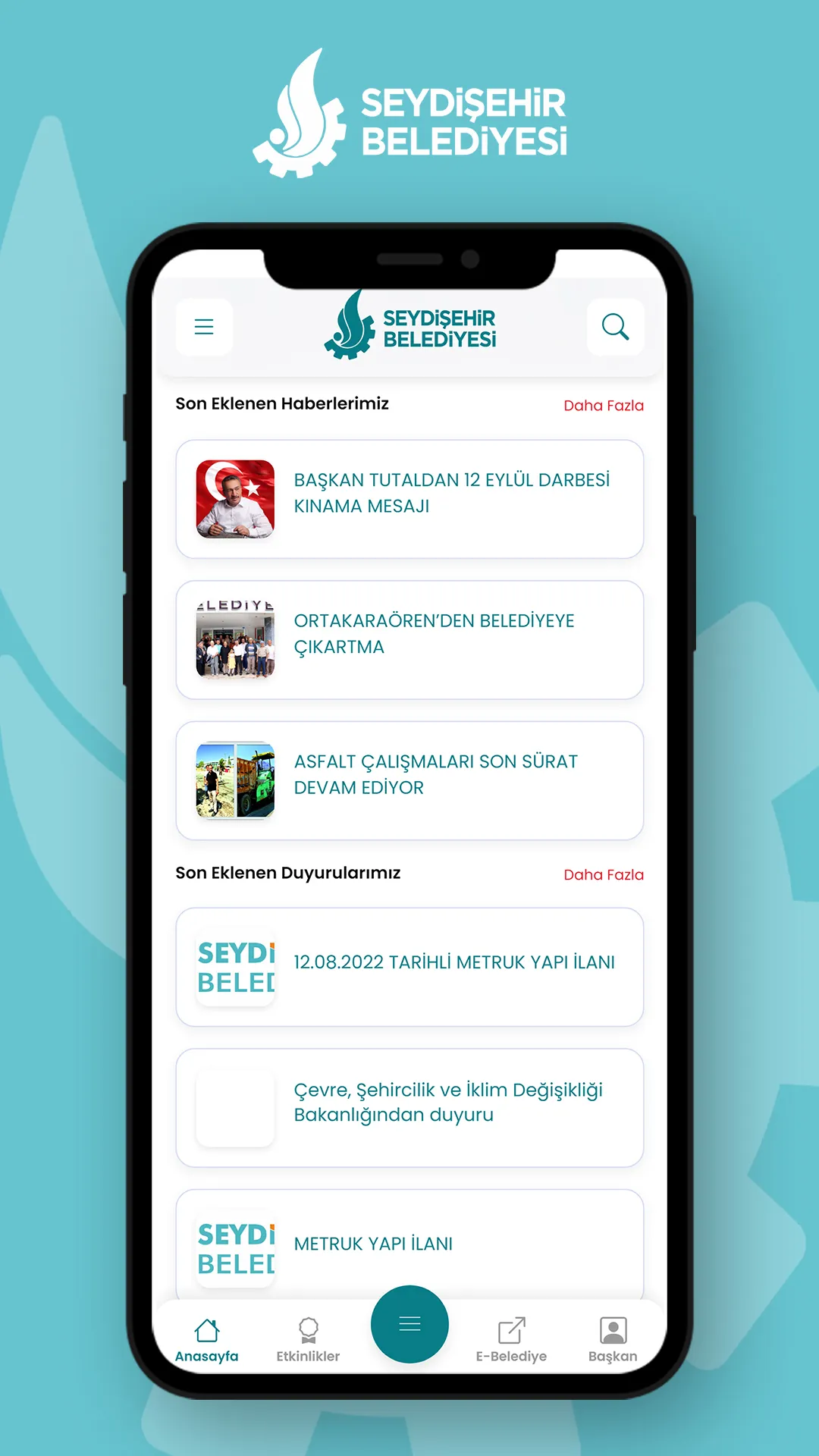 Seydişehir Belediyesi | Indus Appstore | Screenshot