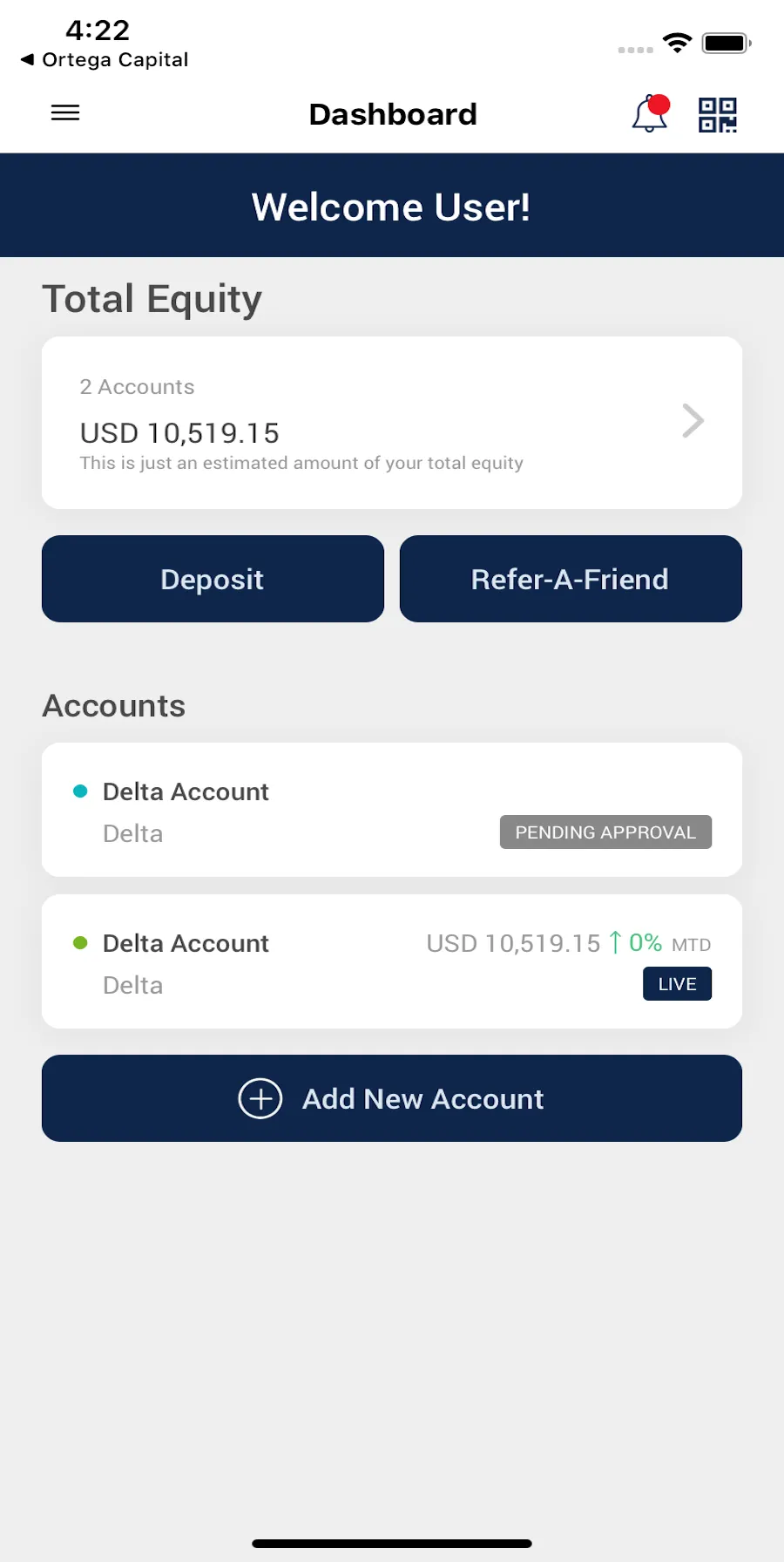 Ortega Capital | Indus Appstore | Screenshot