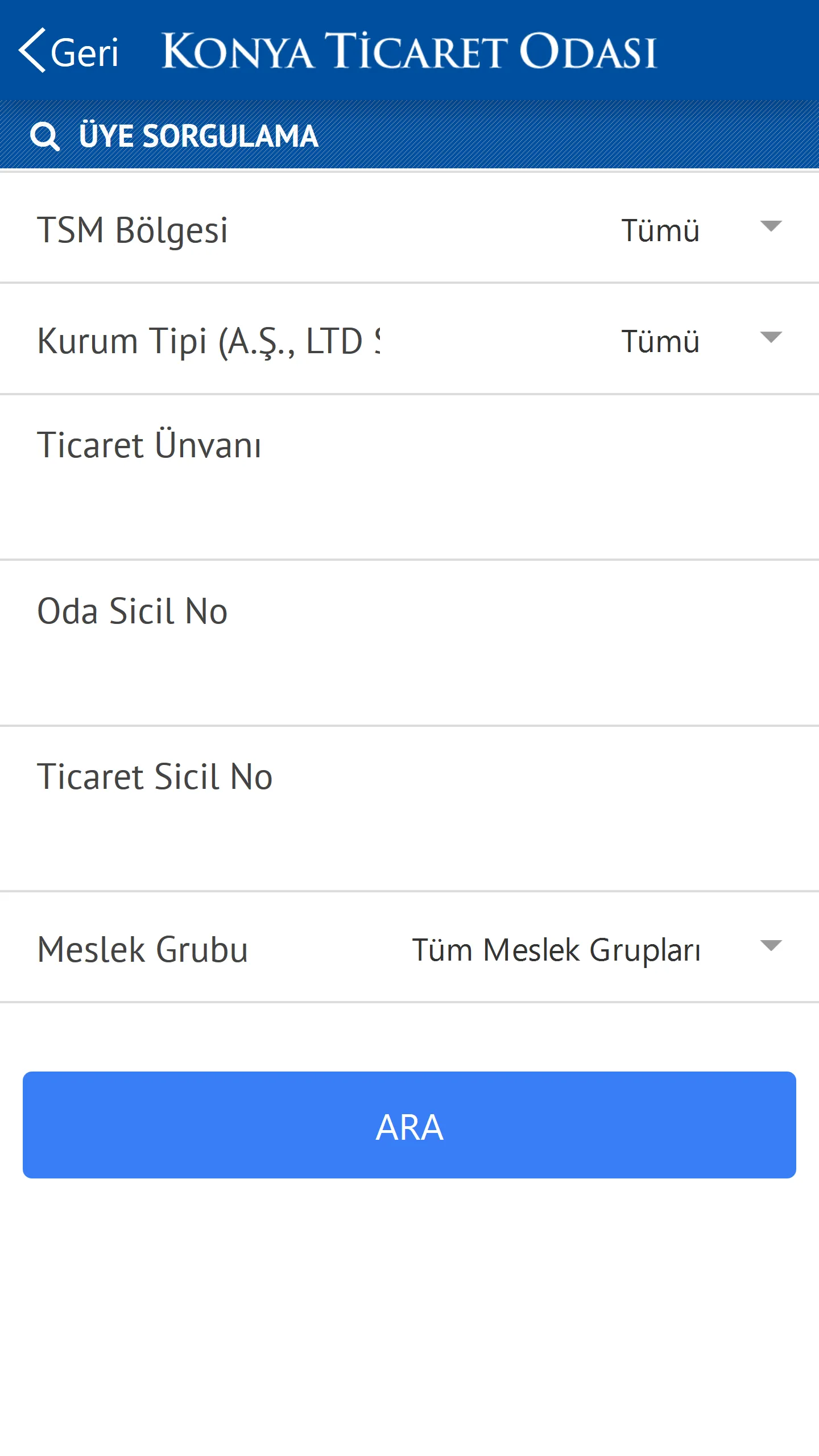 Konya Ticaret Odası | Indus Appstore | Screenshot