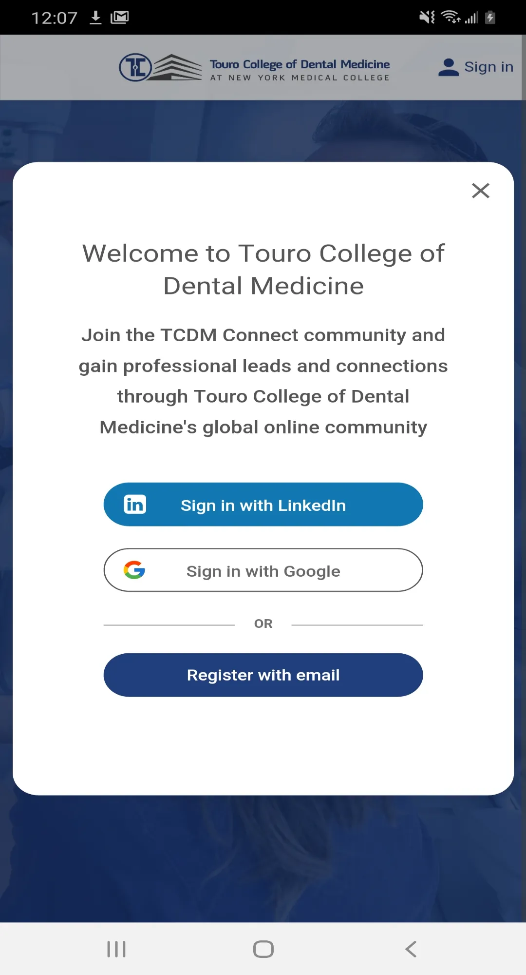 TCDM Connect | Indus Appstore | Screenshot