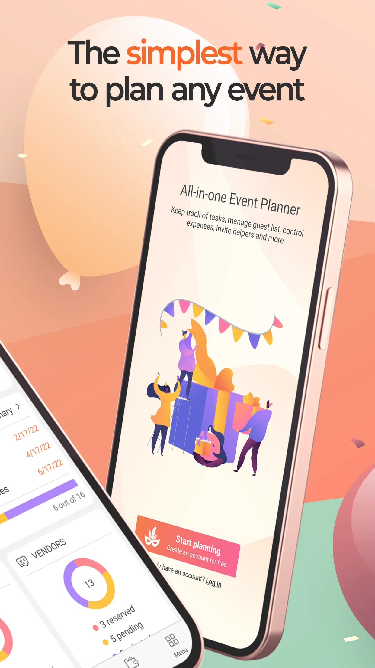 Event Planner: Birthday, Party | Indus Appstore | Screenshot