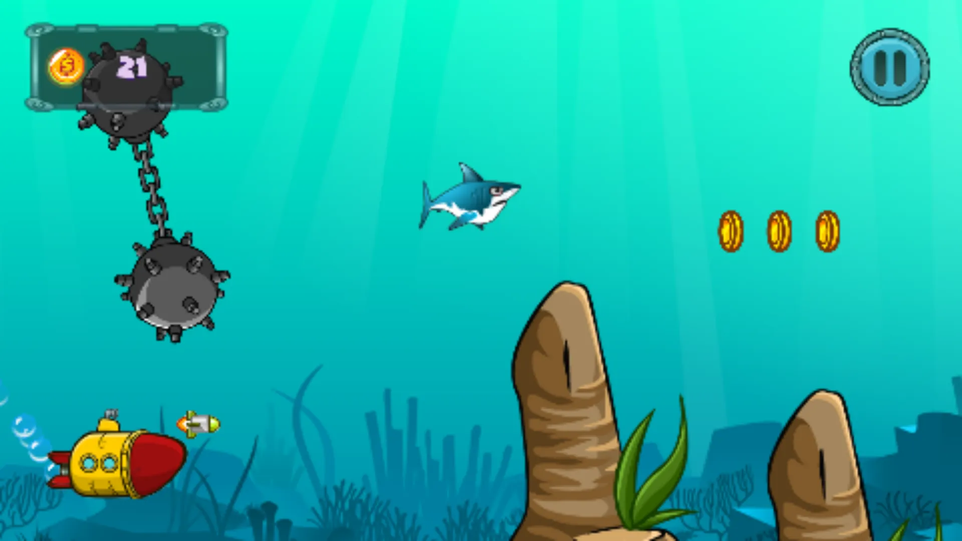 submarine escape | Indus Appstore | Screenshot