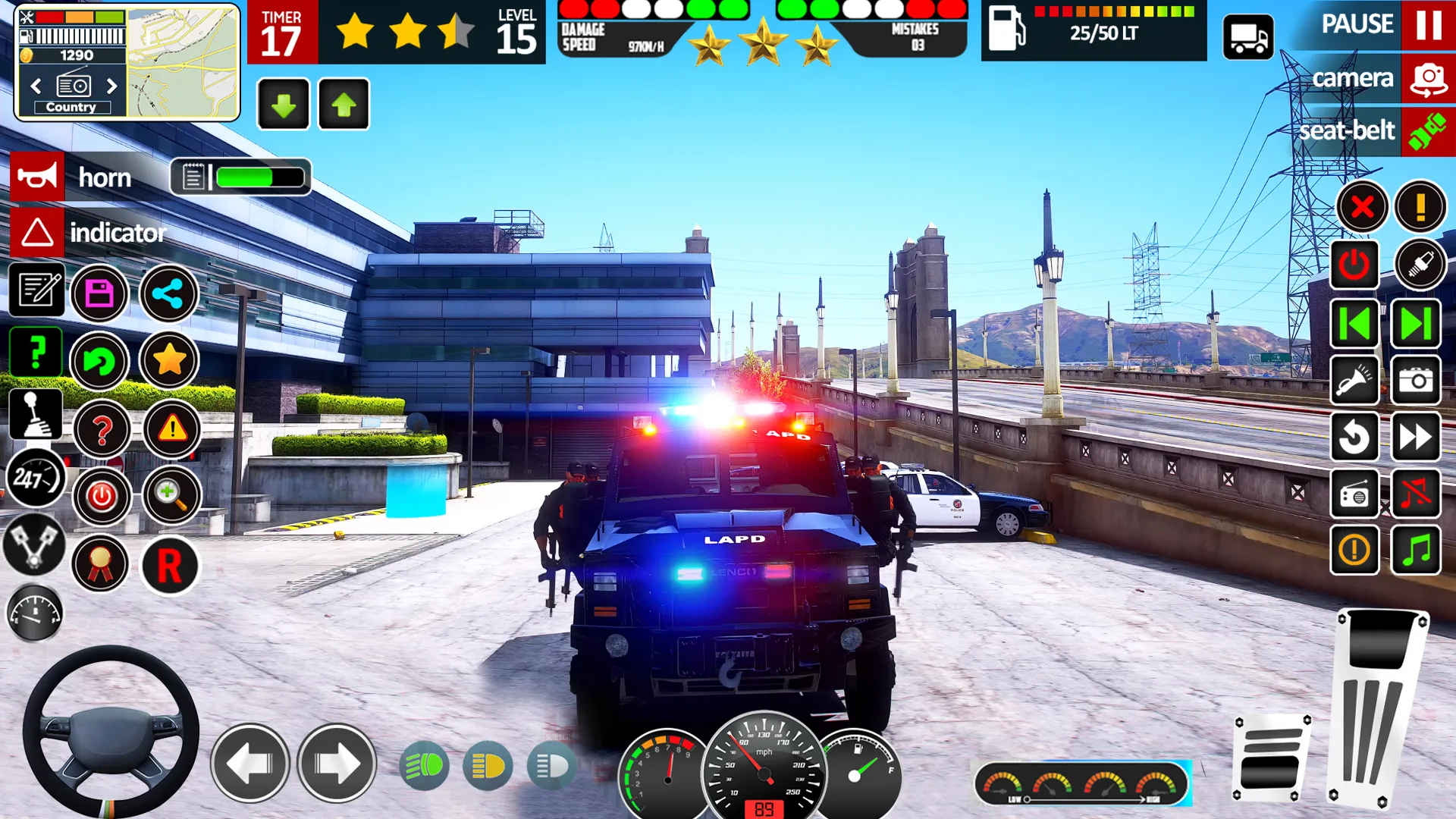 City Police Car Chase Game 3D | Indus Appstore | Screenshot