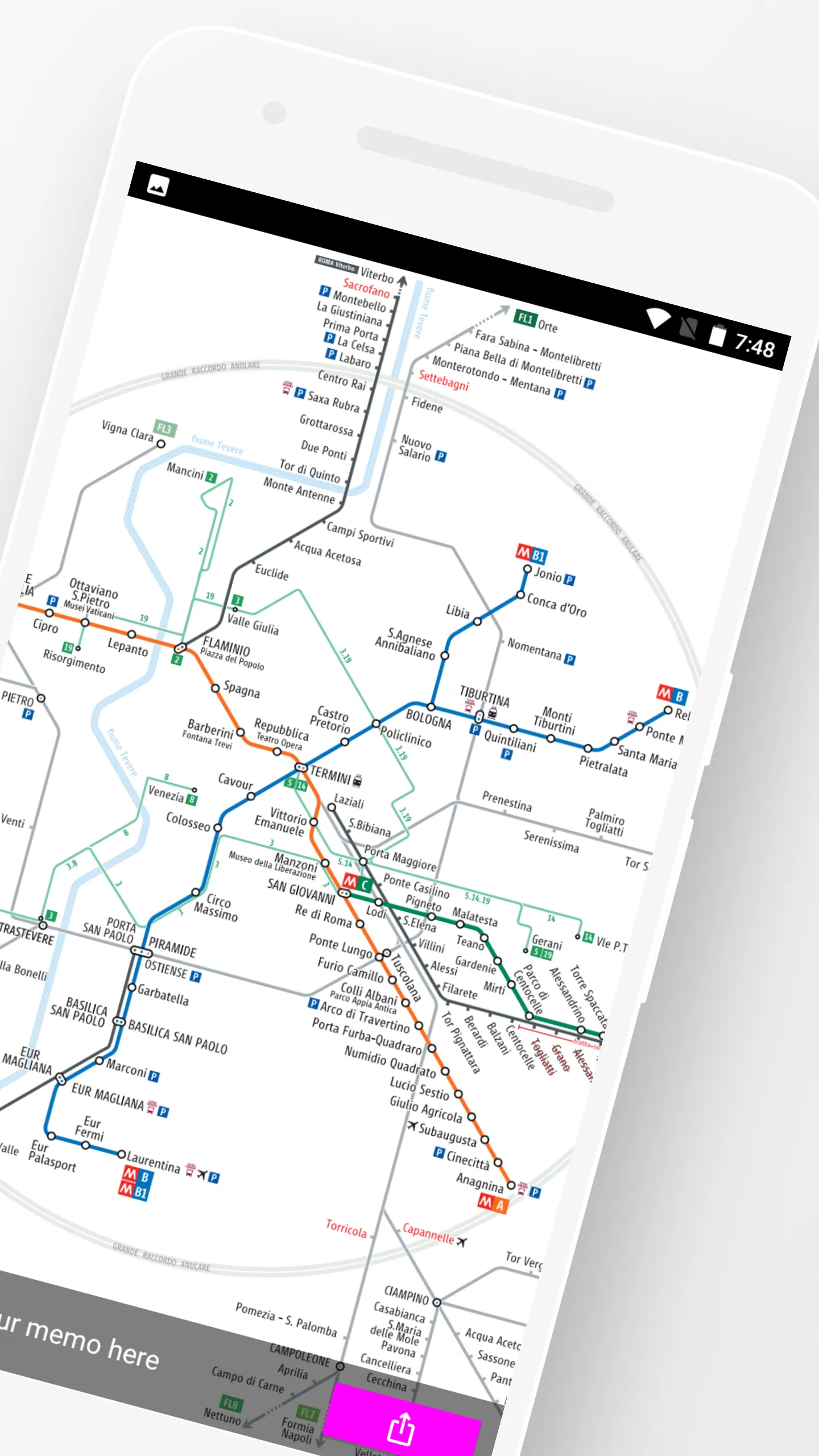 Rome ATAC Metro Travel Guide | Indus Appstore | Screenshot