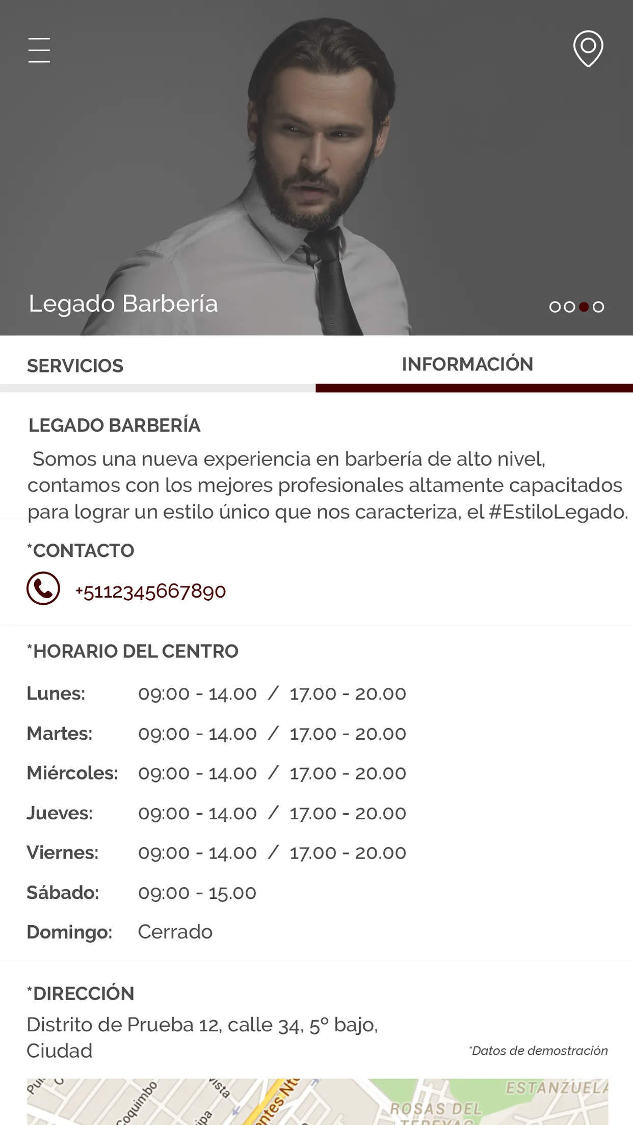 Legado Barbería CR | Indus Appstore | Screenshot